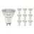 Confezione Multipack 10x Noxion PerfectColor Faretti LED GU10 PAR16 4W 345lm 60D - 930 Luce Calda | Miglior resa cromatica - Dimmerabile - Sostitutiva 50W