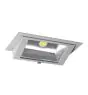 Downlight LED Wallwasher Wally Maxi Grigio 46W 6400lm 70x75D - 840 Bianco Freddo - 238x145mm